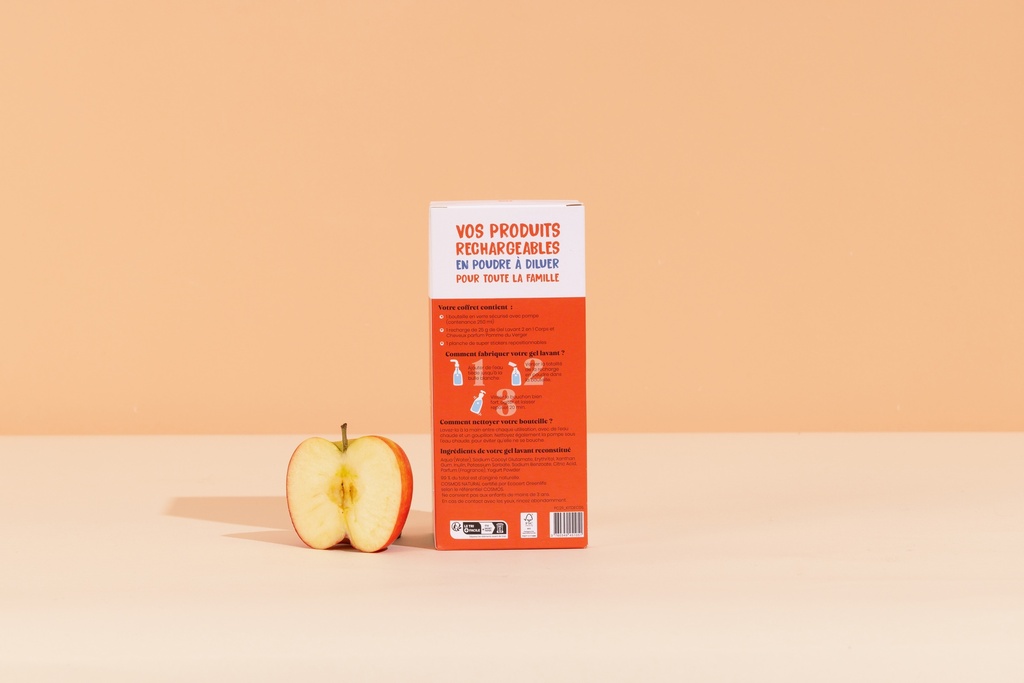 PIMPANT - Kit découverte gel lavant Kids 2 en 1 (1 bouteille + 1 stick)    