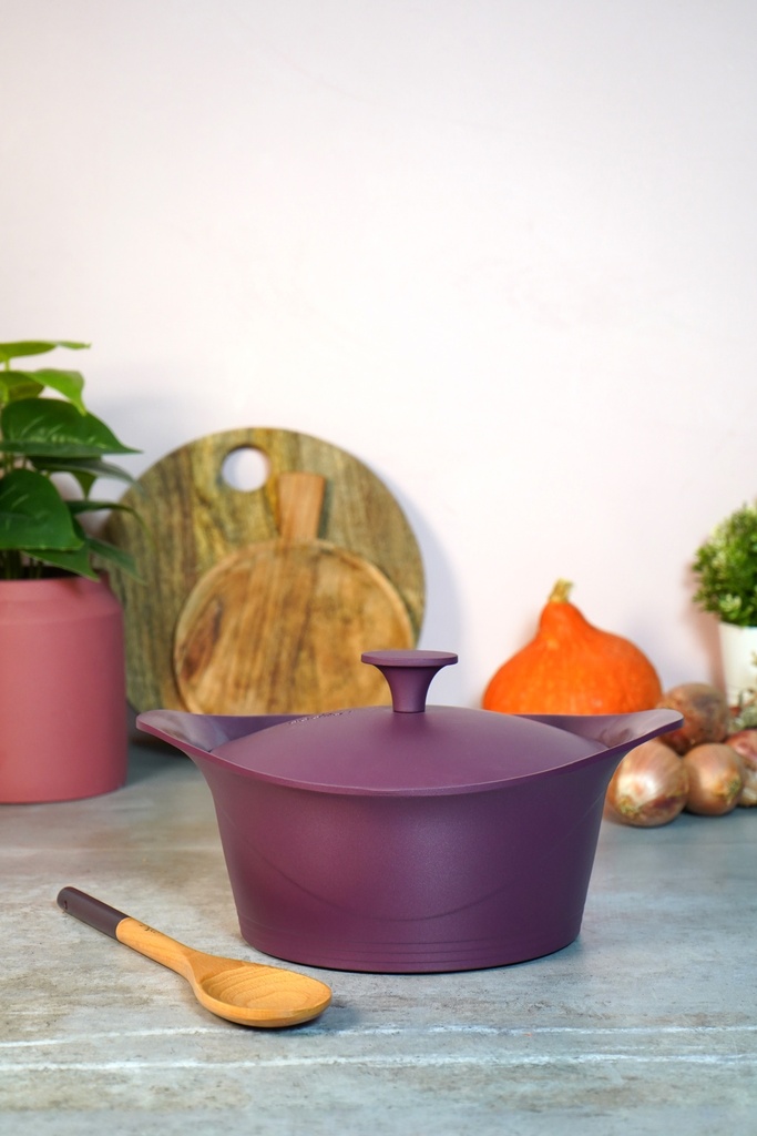 COOKUT - Cocotte 24 CM PRUNE