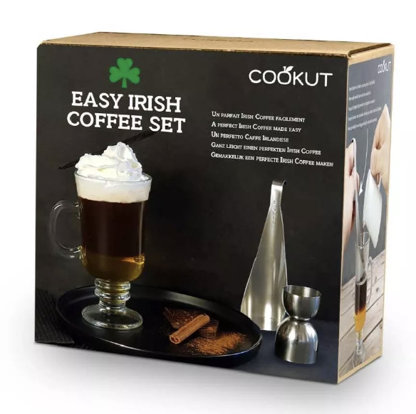 COOKUT - Coffret pour Irish Coffee Facile Cookut