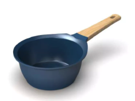COOKUT - L'incroyable casserole anti-adhérente 16 CM Myrtille (bleu)