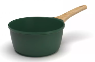 COOKUT - L'incroyable casserole anti-adhérente 20 CM Fougère (vert)