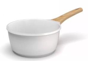 COOKUT - L'incroyable casserole anti-adhérente 20 CM Polaire (blanche)