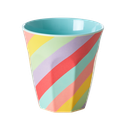 RICE - Gobelet 250 ML - MEDIUM - Ligné/multicolor