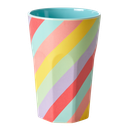 RICE - Gobelet 400 ML - GRAND - Ligné/multicolor