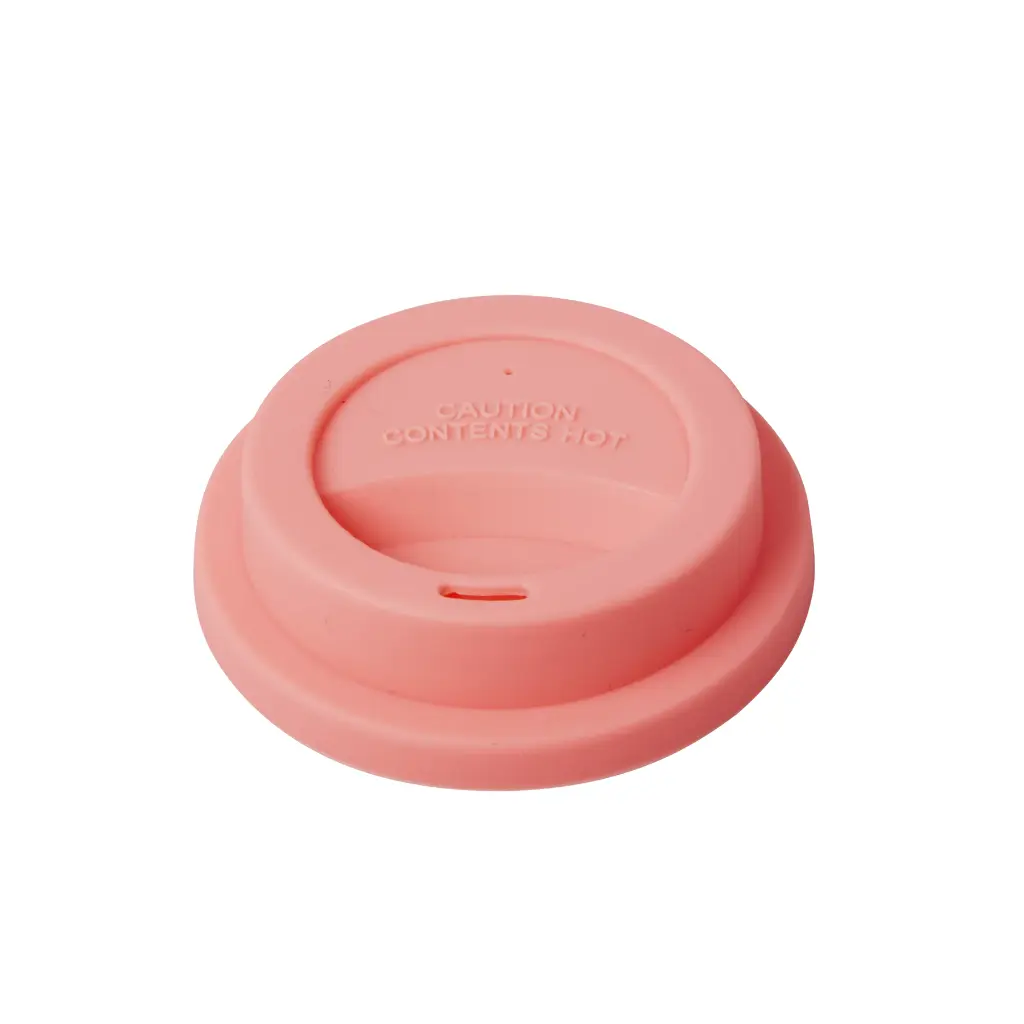 RICE - Couvercle en silicone - Corail