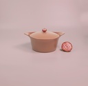 COOKUT - Cocotte 28 CM GUIMAUVE (Rose)