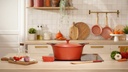 COOKUT - Cocotte 33 CM OVALE PASSION (Rouge)