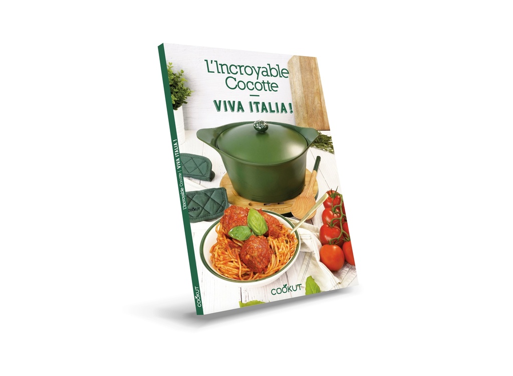 COOKUT - Livre L'incroyable Cocotte | Les recettes Viva Italia