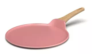 COOKUT - Plancha Crêpière Guimauve (rose)