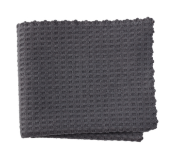 H2O - Essuie-Vaisselle Jacquard Anthracite (gris foncé)